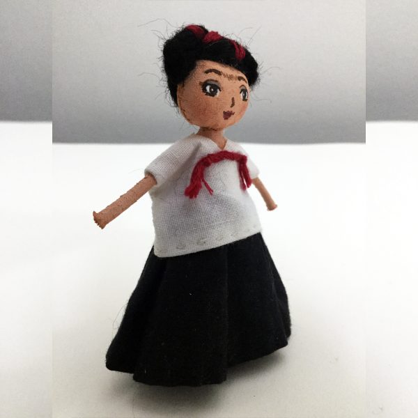 fridab2 Mini Frida Kahlo Doll in Yalalag Outfit