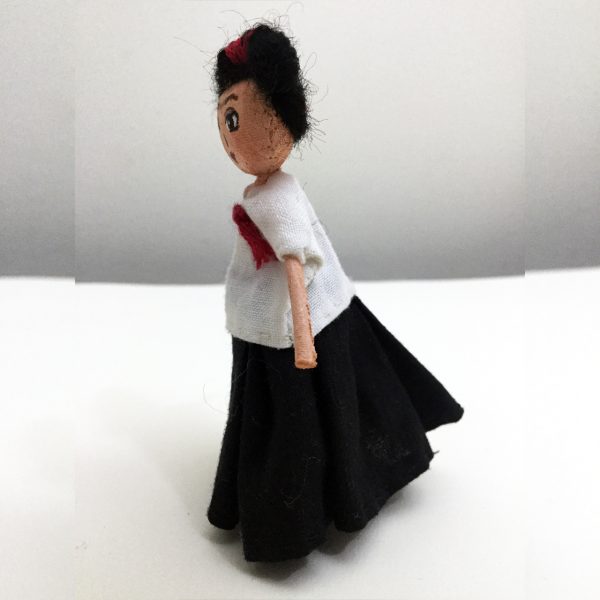 fridab3 Mini Frida Kahlo Doll in Yalalag Outfit
