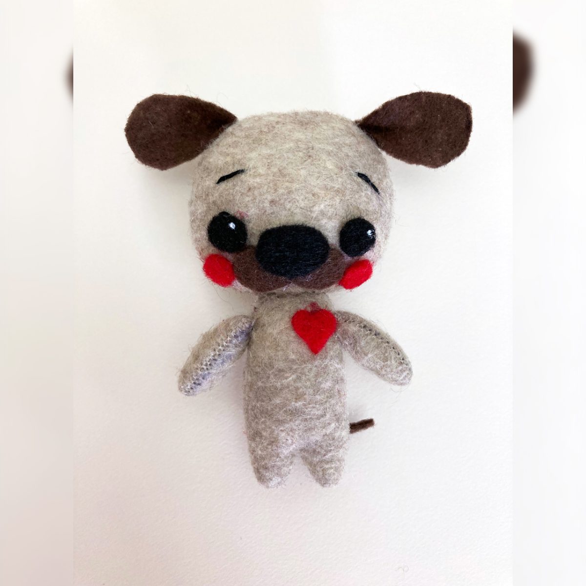 felt dog felt dog