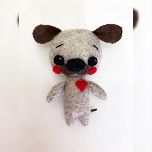 felt dog felt dog