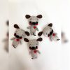 felt dogs Miniature Felt Dog Doll