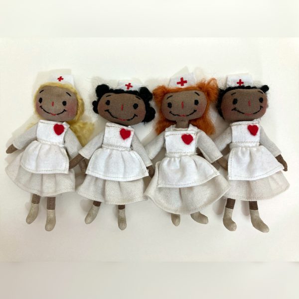 Folk Art Nurse Dolls